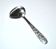 Vintage silver-plated metal porridge spoon, Donald Duck cutlery for children
