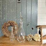 Vintage drop-shaped carafe