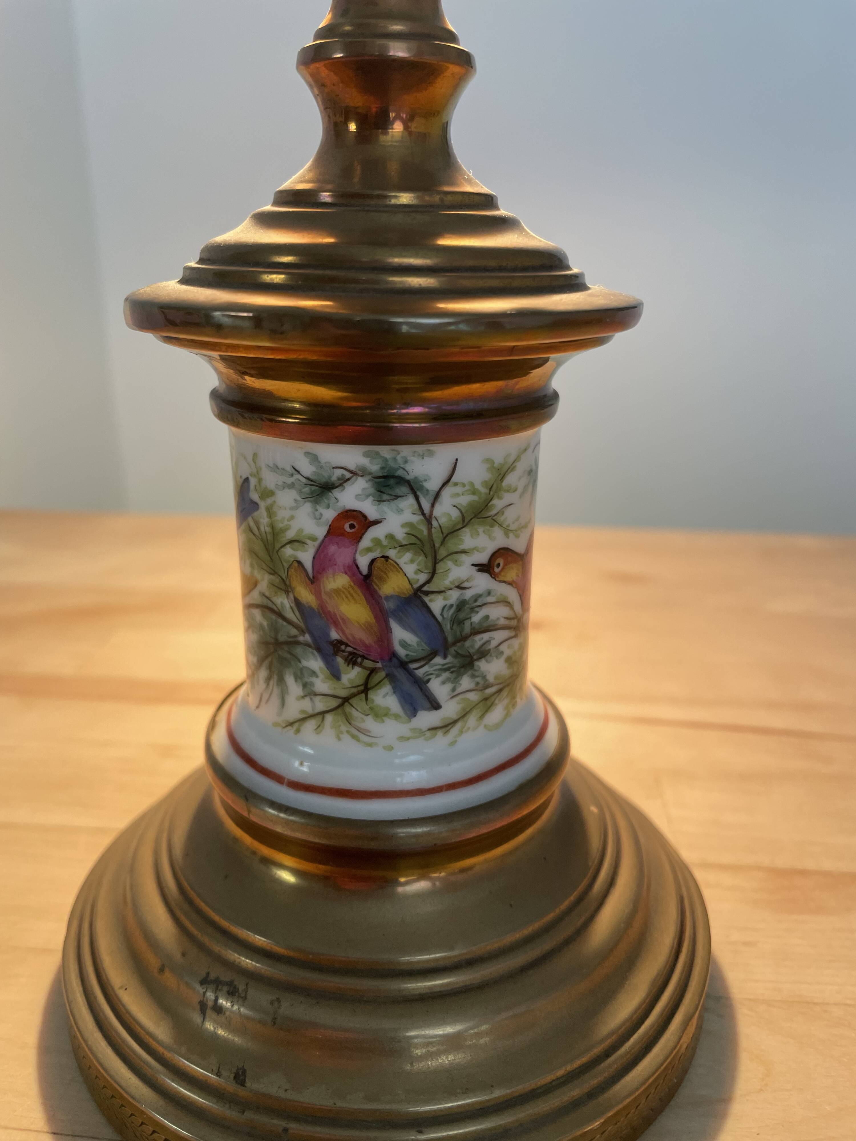 Art Nouveau / Romantic decorative lamp