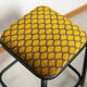 Matte and yellow black industrial stool
