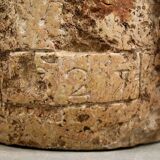 Burgundy stone mortar