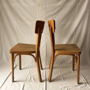 Lot de 2 chaises bistrot Baumann vintage