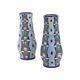 Pair of Amphora Vases Art Deco Ceramic Enamel 1915
