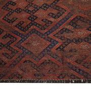Antique Sumakh Kilim Rug, 1920s Tribal Wool Flatweave Carpet 178 x 118 cm