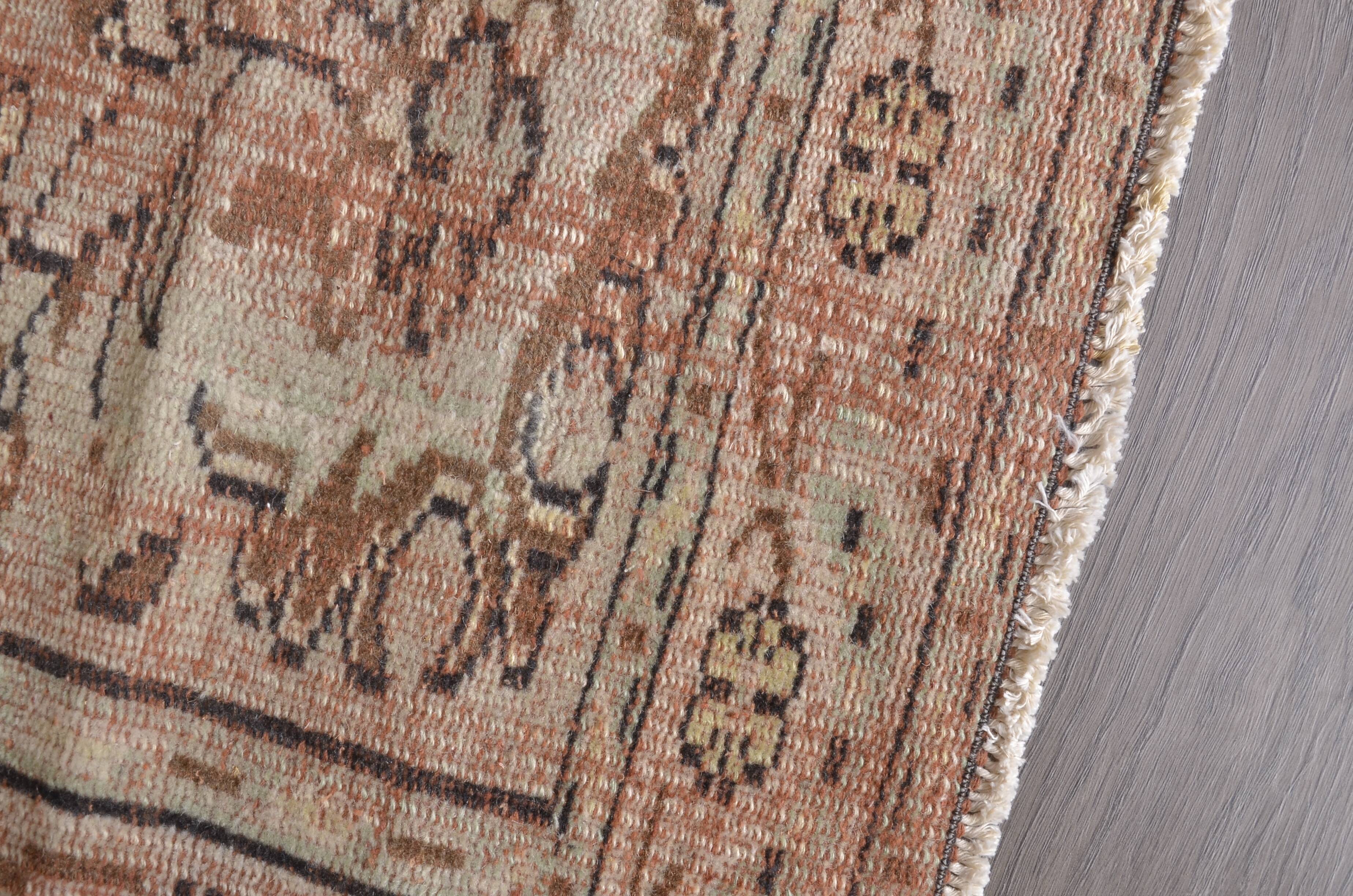Vintage Turkish Wool Handmade Rug sku2026