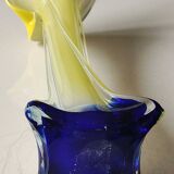 Vase Soliflore Arum flower/Jack in the Pulpit. Murano. High 30.5 cm