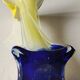 Vase Soliflore Arum flower/Jack in the Pulpit. Murano. High 30.5 cm