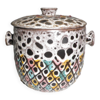 Vallauris ceramic soup tureen