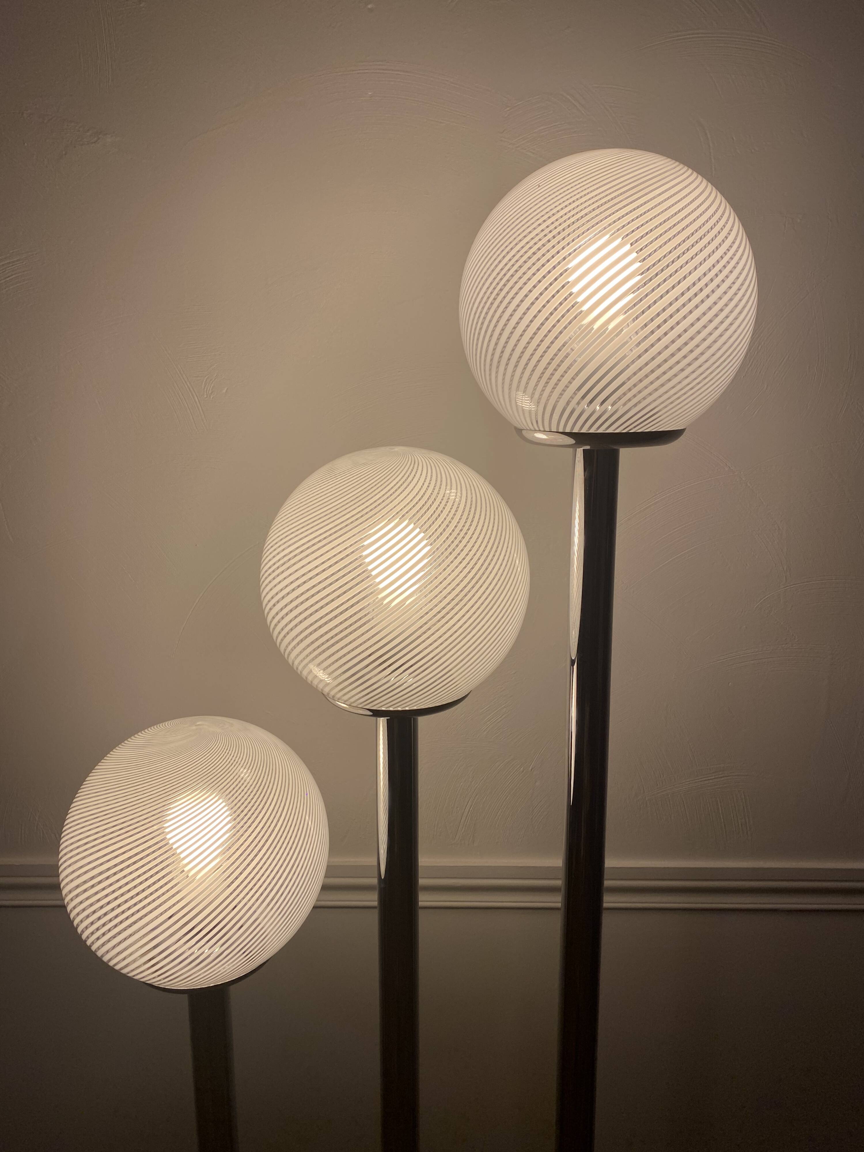 3-piece ball floor lamp spatiale era