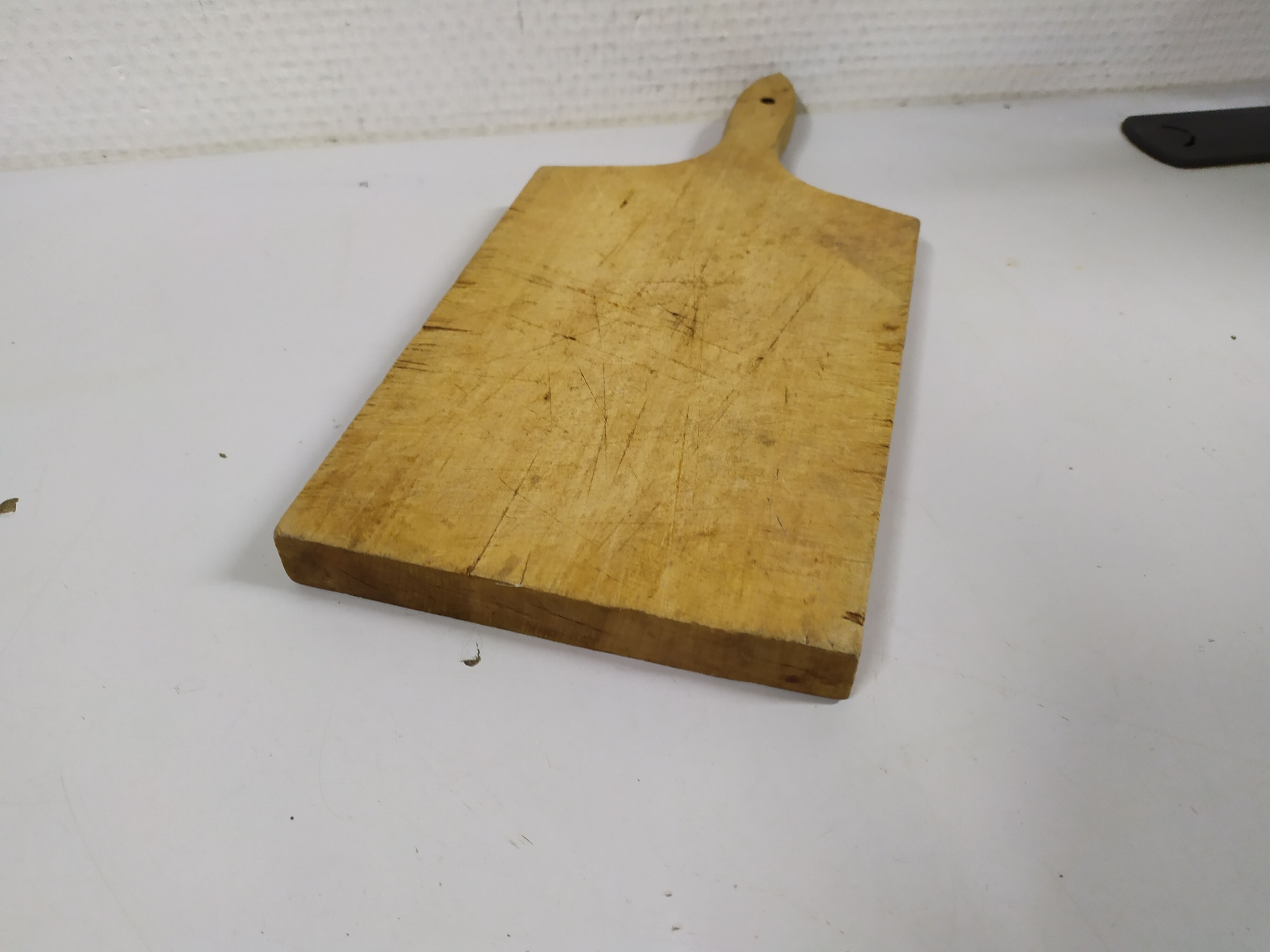 Old wooden cut board 30cm