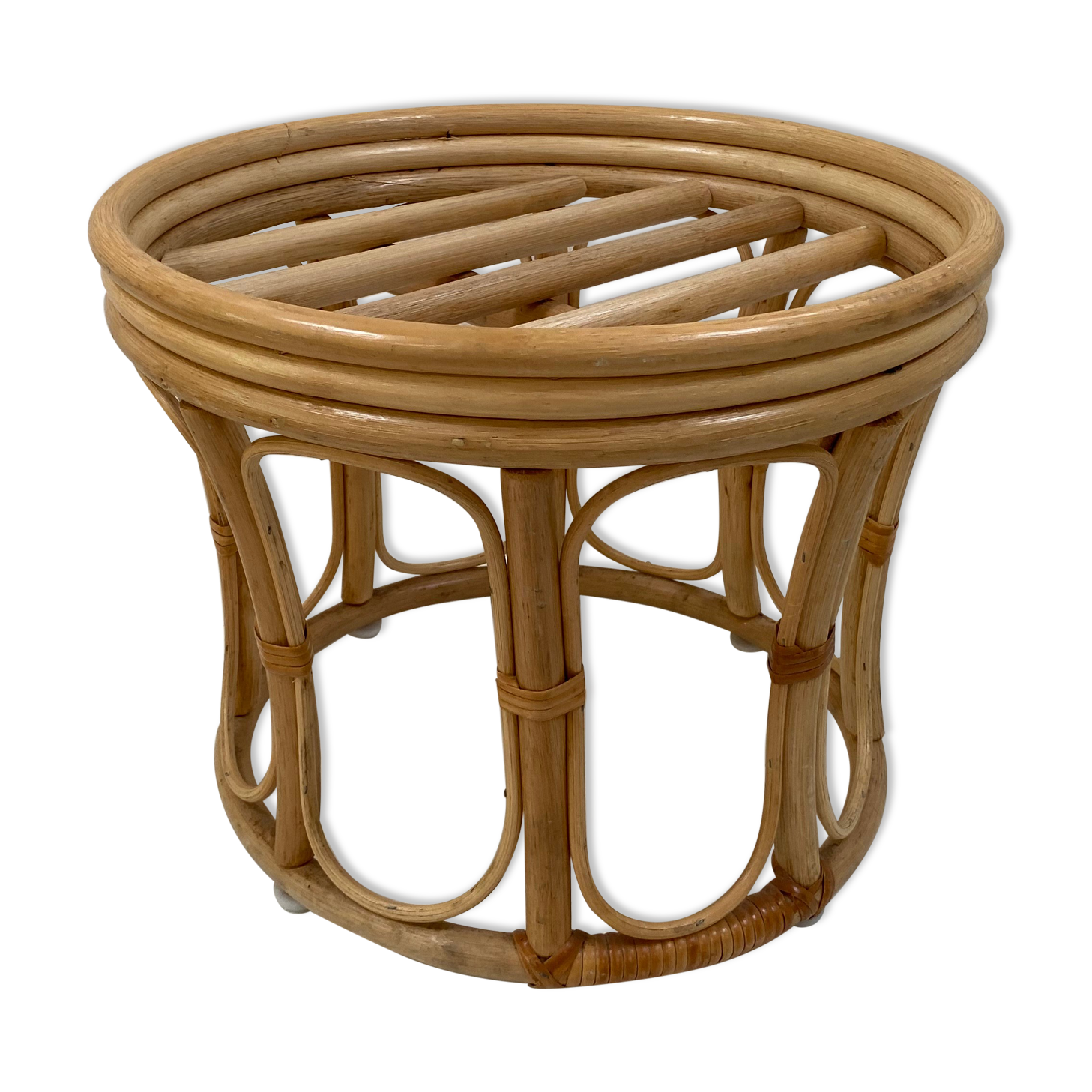 Bamboo stool from the 70s