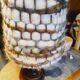 Wood and wool lamp