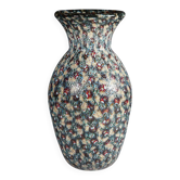 Vase Vittorio Ferro with opaque Murano murrine from around 2000.