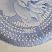 Limoges porcelain for Hermès, Paris - Set of 4 flat plates - Les Pivoines