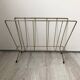 Vintage metal magazine rack