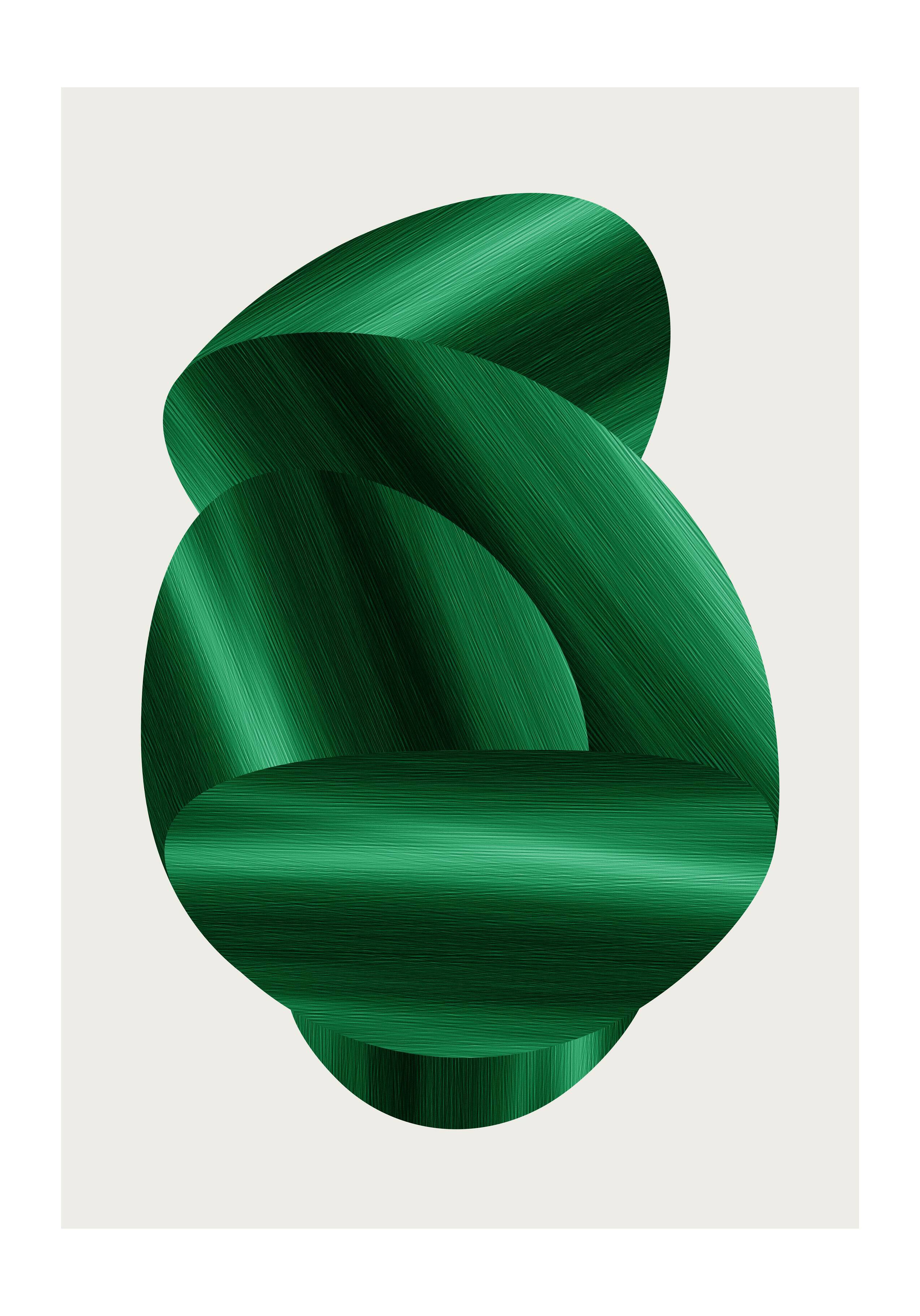Green velvet tirage d'art