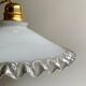 Suspension en opaline vintage