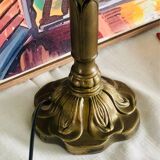 Lamp inspired by vintage Tiffany style Art Nouveau.