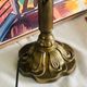 Lamp inspired by vintage Tiffany style Art Nouveau.