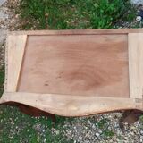 Antique Louis XV style chest of drawers with marble top