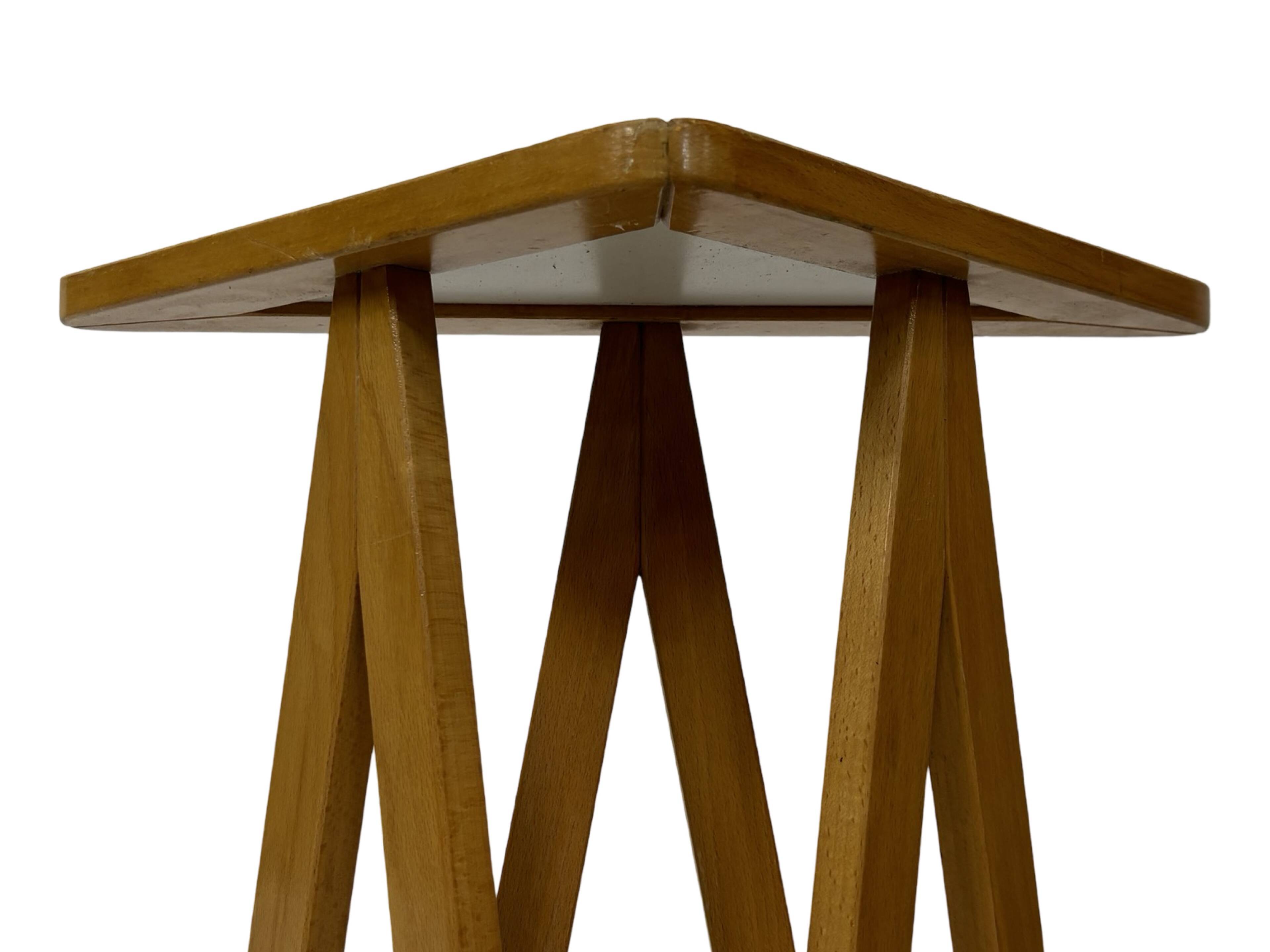 Vintage Side Table Standard 1960s Unique Design