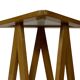 Table d'appoint vintage standard des années 1960, design unique