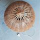 Rotin Lamp / Wicker Bedside Lamp / Mushroom-shaped Lamp / Bamboo / Vintage 1960 / Mid-Century