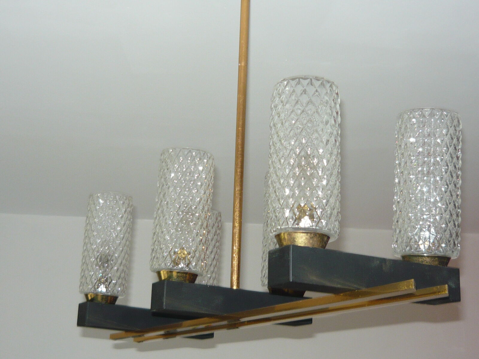 Lustre arlus 6 feux années 1950