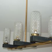 Arlus 6-light chandelier from the 1950s