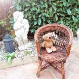Wicker child chair
