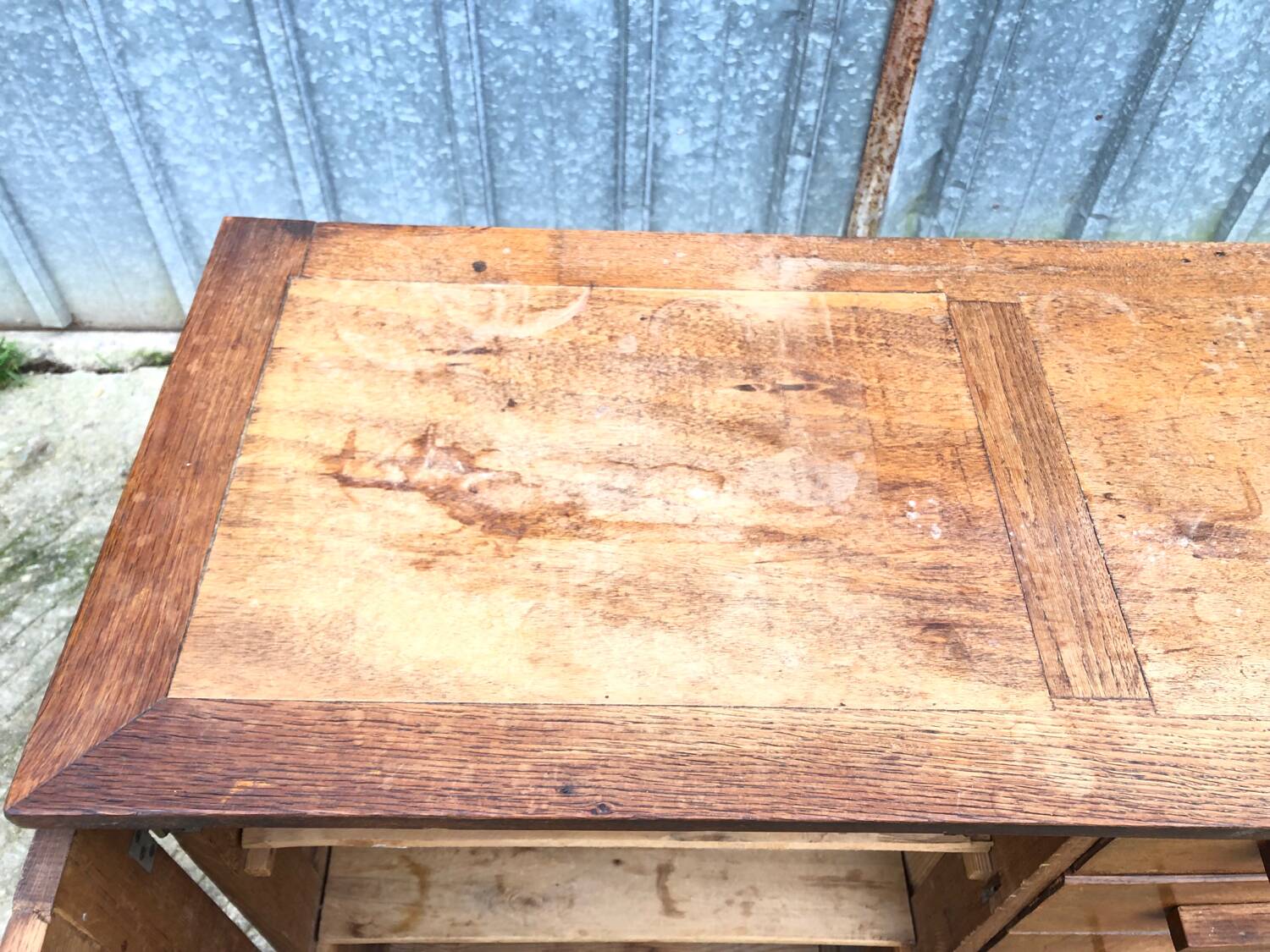 Vintage René Gabriel oak sideboard