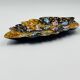 Large Enamelled Copper Plate Esmaltes Garcia 70s