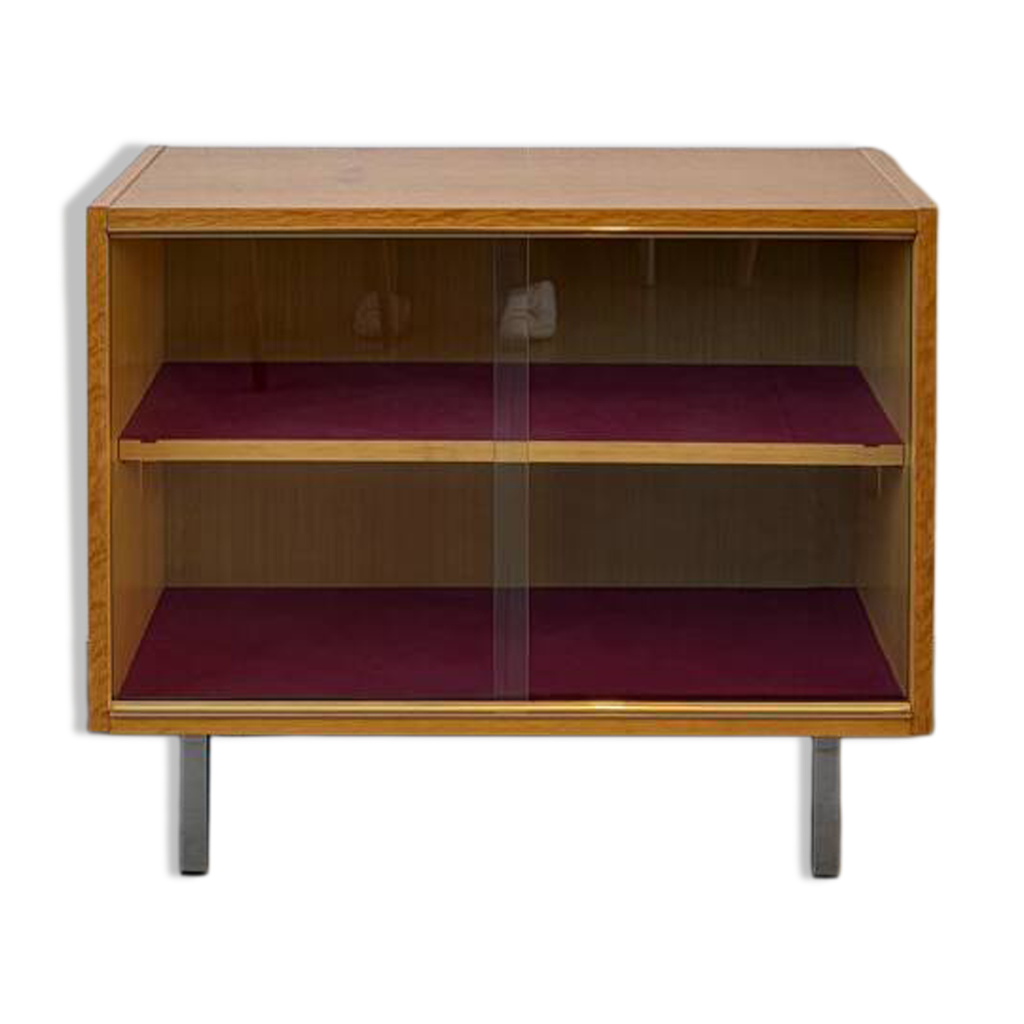 Vintage display cabinet from the 1960s