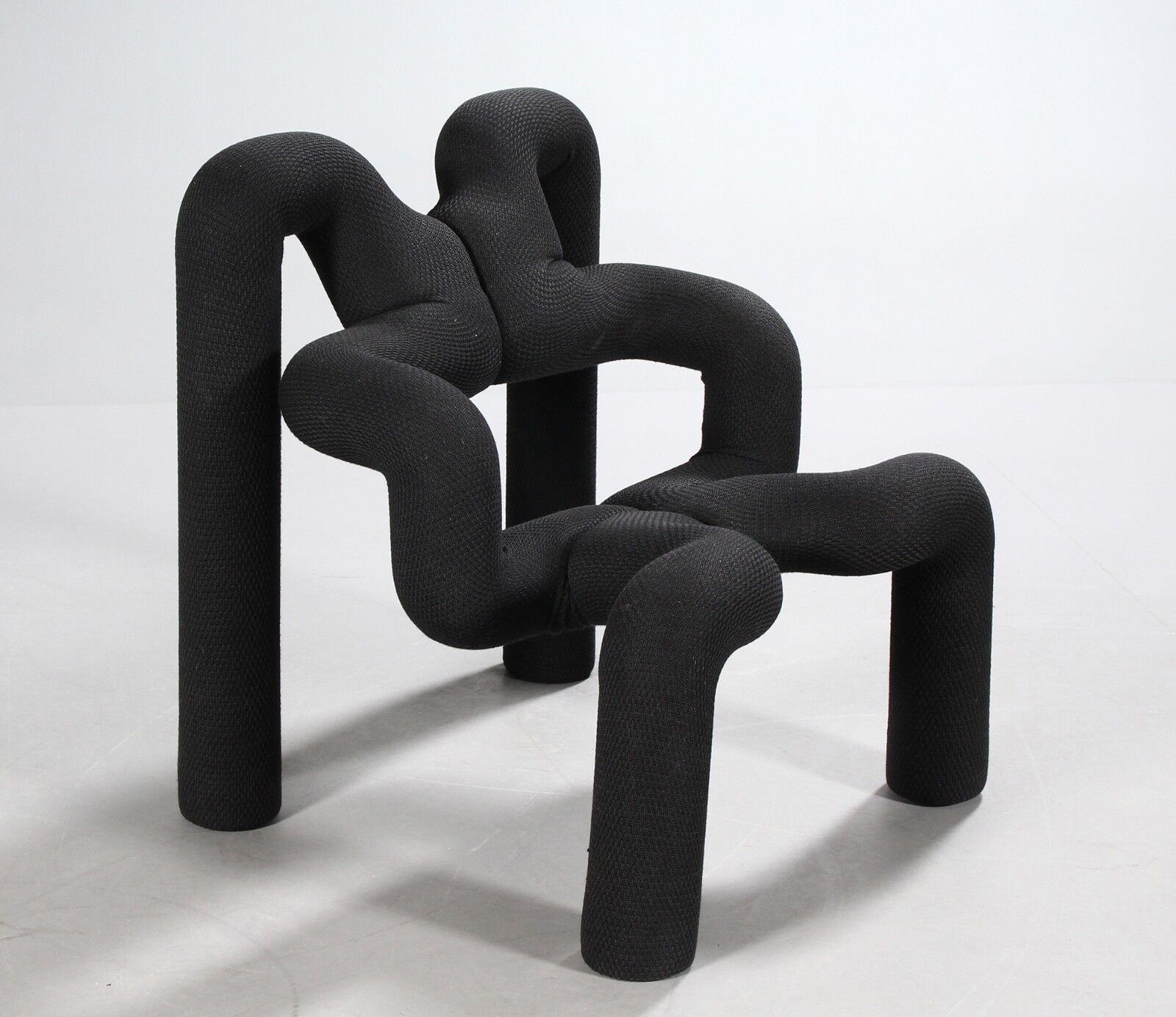 Armchair model 'Extreme', black Terje Ekstrom.