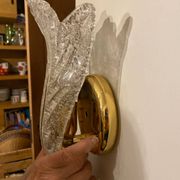 Pair of Murano wall lights