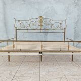 Louis XV brass bed