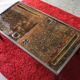 Coffee table by Robert and Jean Cloutier in steel and enameled lava stone Vintage 1950