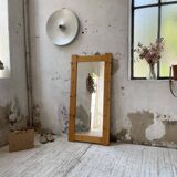 80s pine mirror