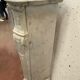 Louis XV style fireplace in white marble veined Carrara Italy 20th century