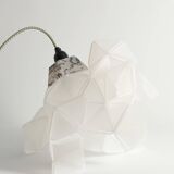 Labyrinth, Hazy, Artisan Light Sculpture with Protruding Fixture, By Republiken