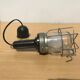 Suspension ancienne baladeuse de chantier vintage