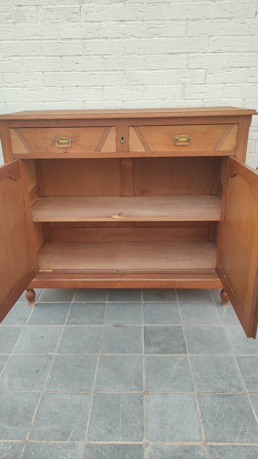 Art Deco oak sideboard