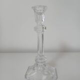 Glass candle holder