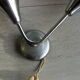 Pair of wall glass ball lamps
