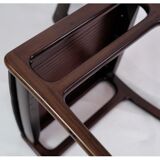 Set of two mahogany rungstedlund chairs by Ole Wancher