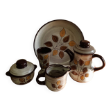 Stoneware coffee service