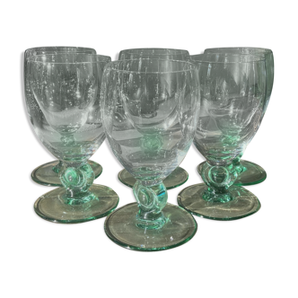 Lot de 6 verres à vin