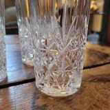 Set of 5 long drink glasses from the 70s-80s.