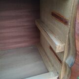 Pair of Louis XV style bedside tables with marble top