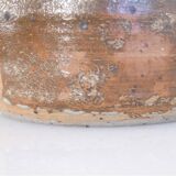 Stoneware and rope table lamp 1960